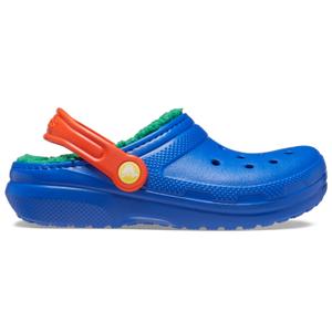 207010-4lb-klassiska-fodrade-traskor-barn-crocs-bla-bult-multi