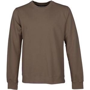cs1005-cedarbrown-sweatshirt-med-rund-halsringning-colorful-standard-classic-organic-cedar-brown-cederbrun
