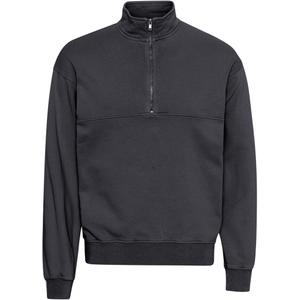 cs1014-lavagrey-sweatshirt-med-1-4-dragkedja-colorful-standard-organic-lava-grey-lavagra
