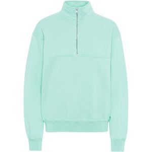 cs1014-lightaqua-sweatshirt-med-1-4-dragkedja-colorful-standard-organic-light-aqua-ljus-aqua