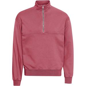 cs1014-raspberrypink-sweatshirt-med-1-4-dragkedja-colorful-standard-organic-raspberry-pink-hallonrosa