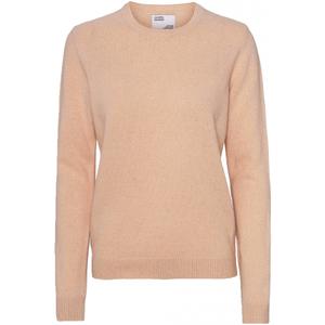 cs5087-honeybeige-jumper-med-rund-halsringning-i-ull-for-kvinnor-colorful-standard-classic-merino-honey-beige-honungsbeige