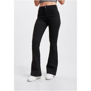 dfljs192-00007-jeans-for-kvinnor-def-flared-bootcut-svart