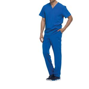 dke645-royal-t-shirt-med-v-ringning-dickies-medical-kungligt-bla