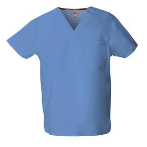 dke83706-ciel-t-shirt-med-v-ringning-dickies-medical-himmel