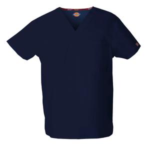 dke83706-navy-t-shirt-med-v-ringning-dickies-medical-marinbla