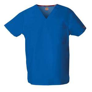 dke83706-royal-t-shirt-med-v-ringning-dickies-medical-kunglig