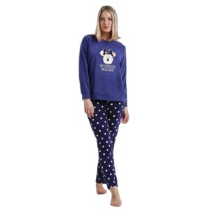 60563-100-000216-varm-pyjamas-med-langa-armar-for-kvinnor-disney-happy-minnie-marino