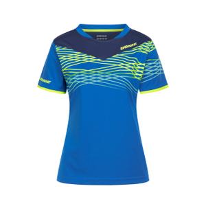 37020940-t-shirt-for-kvinnor-donic-clash-marinbla-bla-fluorescerande-gul