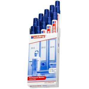 261059-forpackning-med-10-permanenta-markpennor-edding-3000-bla-tu