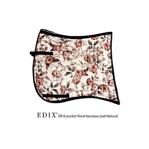 1-0908-6550004-8-pocket-dressyrmatta-med-blommor-for-hastar-edix-saddles-naturlig-65x55-cm
