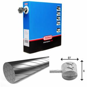 6426rvs-slick-box-bromskablar-1x19-rostfria-slick-o1-5mm-t-huvud-o7x6-elvedes-x100-silver-2000-mm
