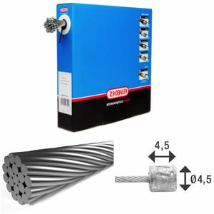 6472rvs-shim-box-overforingskablar-1x19-rostfria-tradar-o1-1mm-med-n-huvud-o4-5x4-elvedes-x100-silver-2250-mm