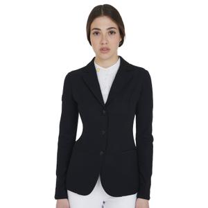 et06001-black-kvinnors-tavlingsjacka-med-tre-knappar-equestro-svart