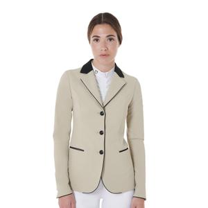 et06001-oxfordtan-15-1306-kvinnors-tavlingsjacka-med-tre-knappar-equestro-oxfordtan