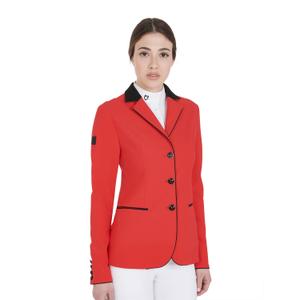 et06001-red-black-kvinnors-tavlingsjacka-med-tre-knappar-equestro-rod-svart