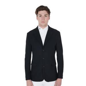 et06101-black-tavlingjacka-med-tre-knappar-equestro-svart
