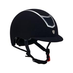 etu00004-navy-silver-ridhjalm-equestro-eclipse-plain-velvet-marin-silver