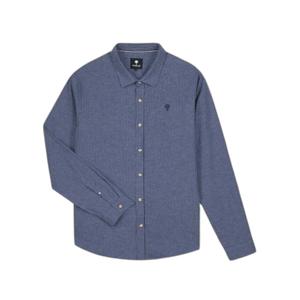 f25sh0105-blu14-skjorta-faguo-iraty-denim-blue-navy