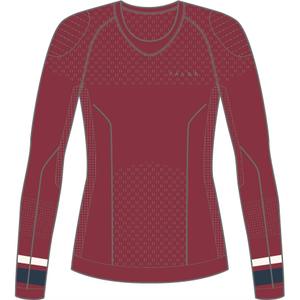 33137-8117-langarmad-t-shirt-for-kvinnor-falke-maximum-warm-merlot