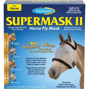 00100502911-flugmask-for-hastar-utan-oron-farnam-supermask-ii-yearling-yearling-vit-poulain