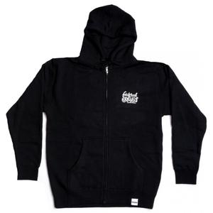 swfe10-sweatshirt-med-huva-federal-script-zip-svart