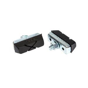 147847-ett-par-hallare-for-citybromsbelagg-fibrax-caliper-symetric-gomme-x-raleigh-weinmann-40-mm-silver-svart-40-mm