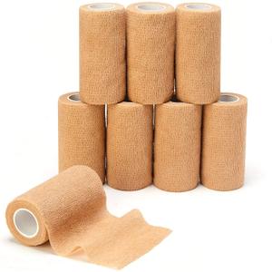 039090110b-sjalvhaftande-bandage-for-hastar-foran-easi-wrap-10-cm-x-4-5-m-brun-10-cm-x-4-5-m