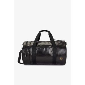 fpl7260-774-sportvaska-fred-perry-tonal-classic-barrel-svart-guld-tu