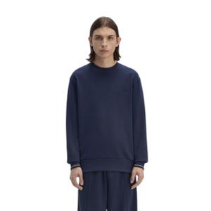 fpm7535-x86-sweatshirt-med-rund-halsringning-fred-perry-tennis-bla