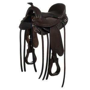 fre08003-dark-brown-ridsadel-i-lader-freeform-scout-extreme-sb-morkbrun
