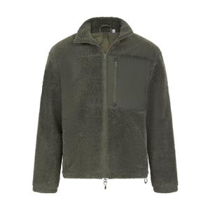 fr854-dark-olive-sherpa-fleece-front-row-mork-oliv