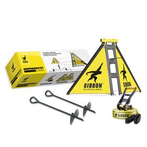16118-sjalvbarande-slackline-system-gibbon-classic-gul-tu