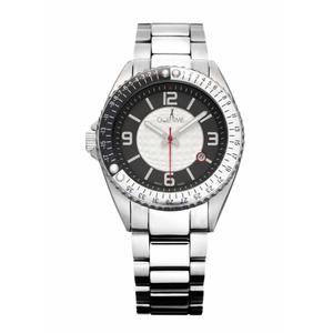 gt038-klocka-med-polerat-och-borstat-stalarmband-golftime-svart-vit-tu