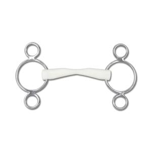 6201712-3-eller-4-ringar-hastbett-happy-mouth-silver-12-5-cm