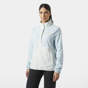 49535-537-fleece-for-kvinnor-helly-hansen-daybreaker-snap-knappt-bla