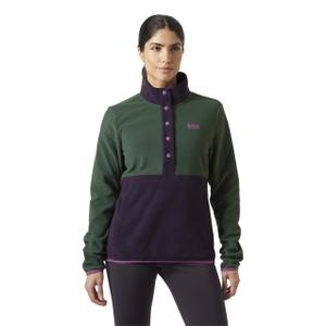 49535-660-fleece-for-kvinnor-helly-hansen-daybreaker-snap-svart-druva