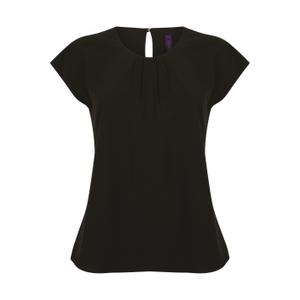 h597-black-blus-med-veckad-krage-for-kvinnor-henbury-svart