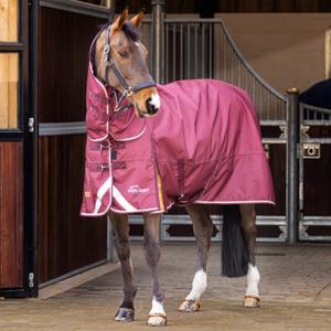 9761-maroon-hasttacke-for-utomhusbruk-highlander-plus-combo-100g-rodbrun
