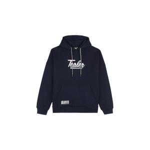 hoodie-logo-line-navy-sweatshirt-med-huva-tealer-label-navy-marinbla