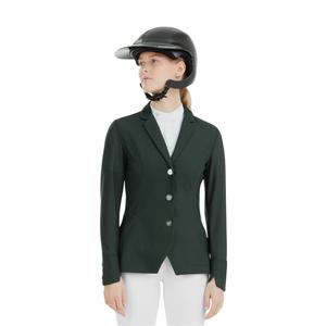 aerm125-dark-green-tavlingsjacka-for-damer-horse-pilot-aeromesh-morkgron