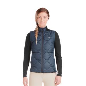rid123-navy-armlos-dunjacka-for-kvinnor-horse-pilot-rider-marinbla