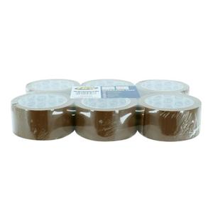 182778-forpackning-med-6-rullar-forpackningstejp-hpx-brun-50-mm-x-66-m
