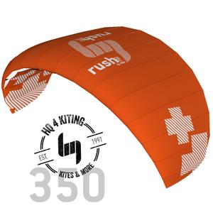 hq4rushp-g350-kitesurfvinge-hq4-rush-pro-hq4-complete-orange-vit-350-cm
