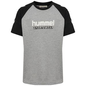 229742-2006-t-shirt-med-barnens-logotyp-hummel-gra-melange
