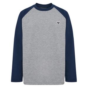 229848-7459-langarmad-t-shirt-for-barn-hummel-bee-loose-bla-klanning