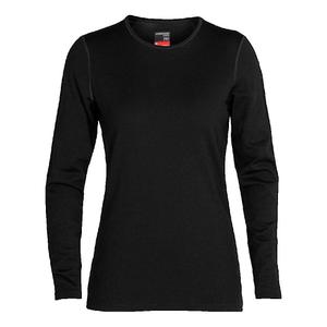 ib104387001-langarmad-t-shirt-for-kvinnor-icebreaker-260-tech-crewe-svart