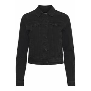20111235-10011-jeansjacka-for-kvinnor-ichi-stampe-svart