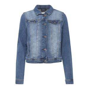 20111235-200928-jeansjacka-for-kvinnor-ichi-stampe-washed-med-blue