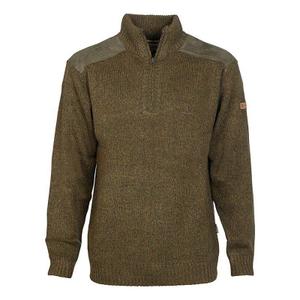 1519-kaki-jumper-med-blixtlas-och-halsringning-idaho-kaki